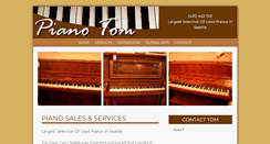 Desktop Screenshot of pianotom.net